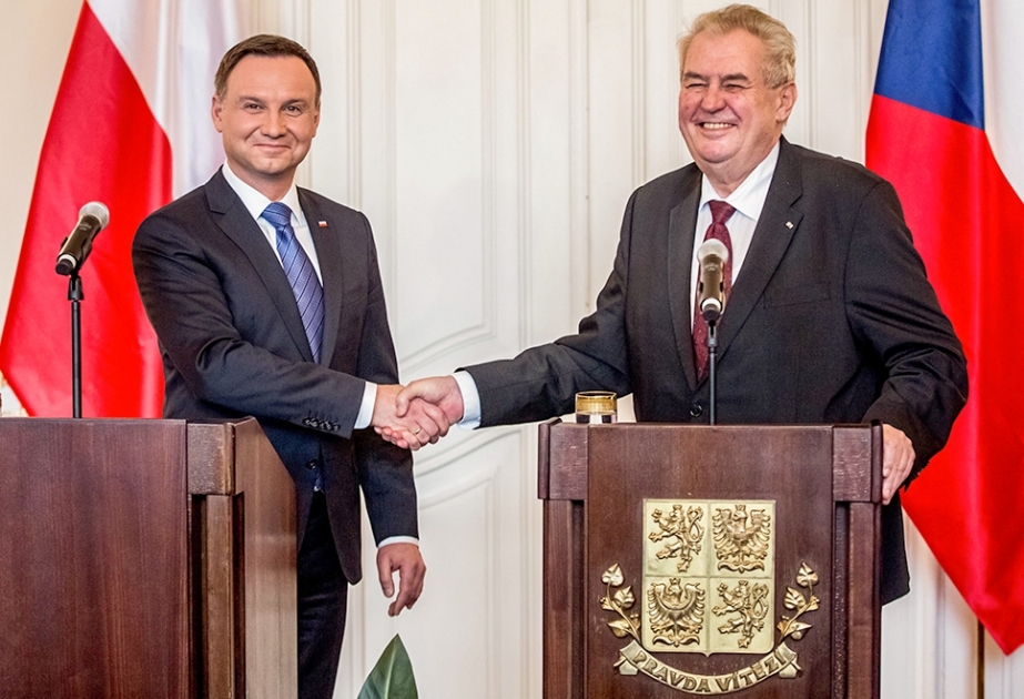 В Праге встретились президенты Чехии и Польши