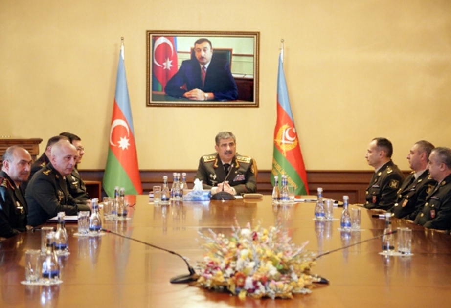Bir qrup hərbi qulluqçuya polkovnik hərbi rütbəsi verilib