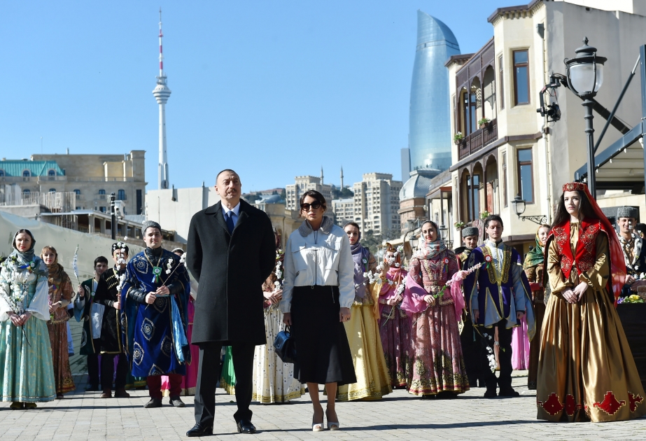 President Ilham Aliyev joined nationwide festivities on the occasion of Novruz holidayVIDEO