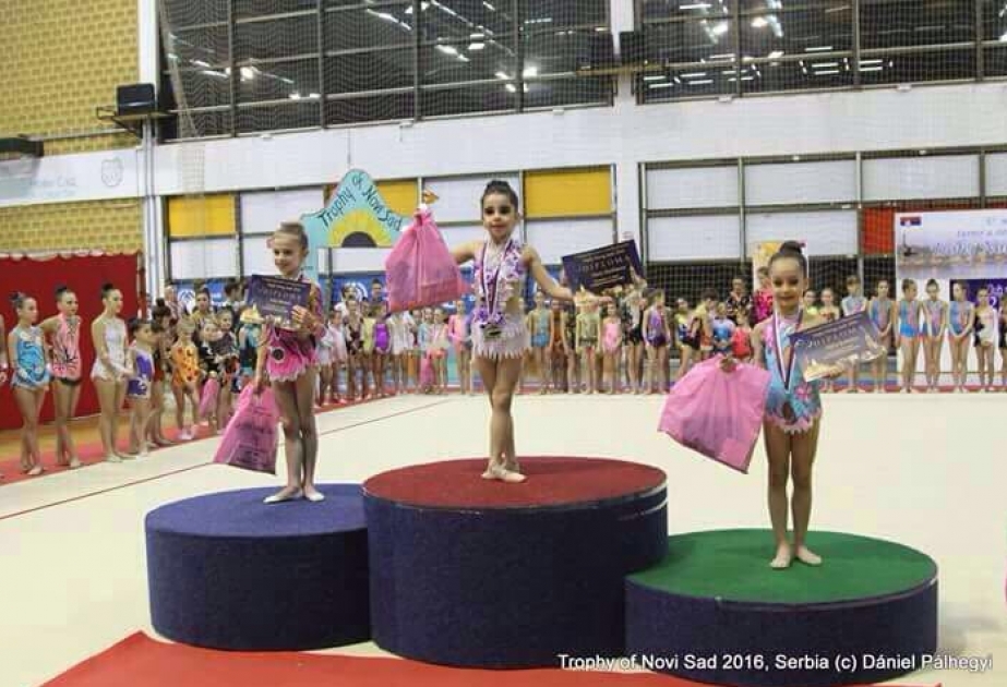 Azerbaijani gymnast claims gold in Serbia