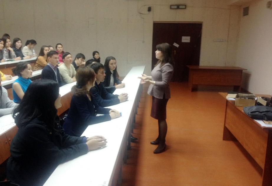 Преподаватель БГУ прочитала лекции в Казахском национальном университете имени аль-Фараби