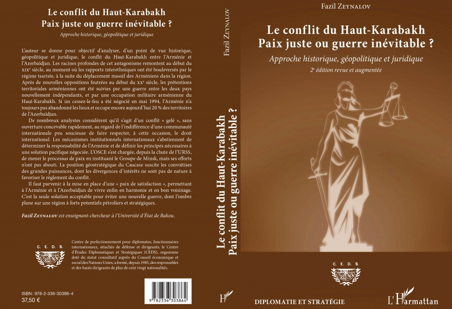 В Париже издана книга о нагорно-карабахском конфликте