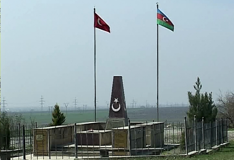 Göyçaydakı türk əsgərlərinin məzarları 1918-ci ilin qanlı hadisələrinin tarixi nişanəsidir