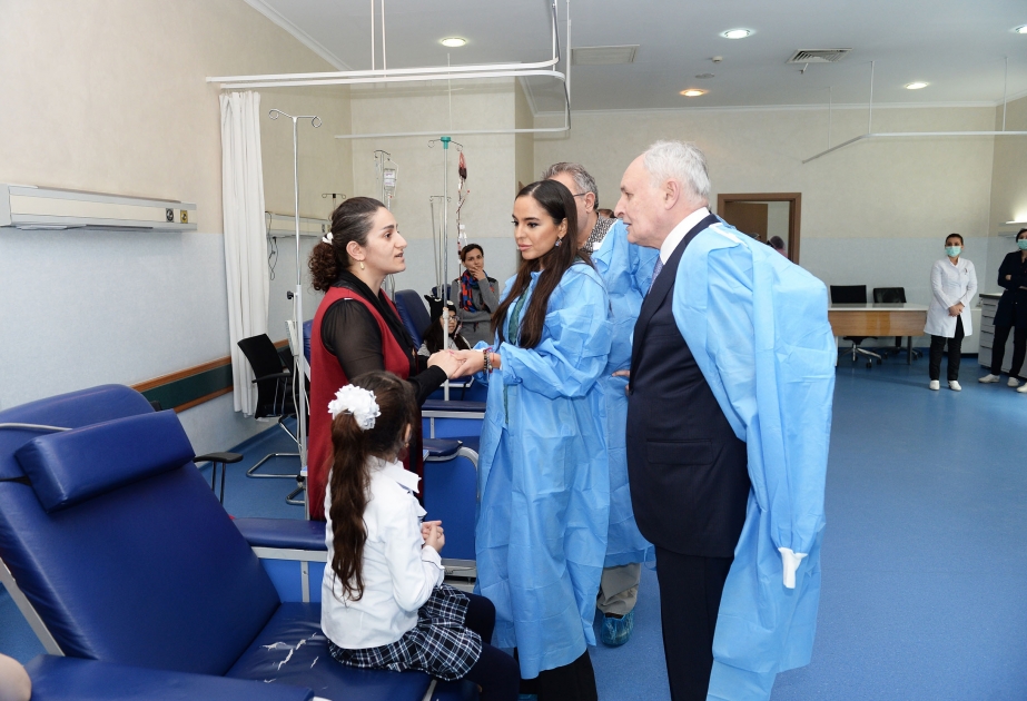 Вице-президент Фонда Гейдара Алиева Лейла Алиева побывала в Центре талассемии