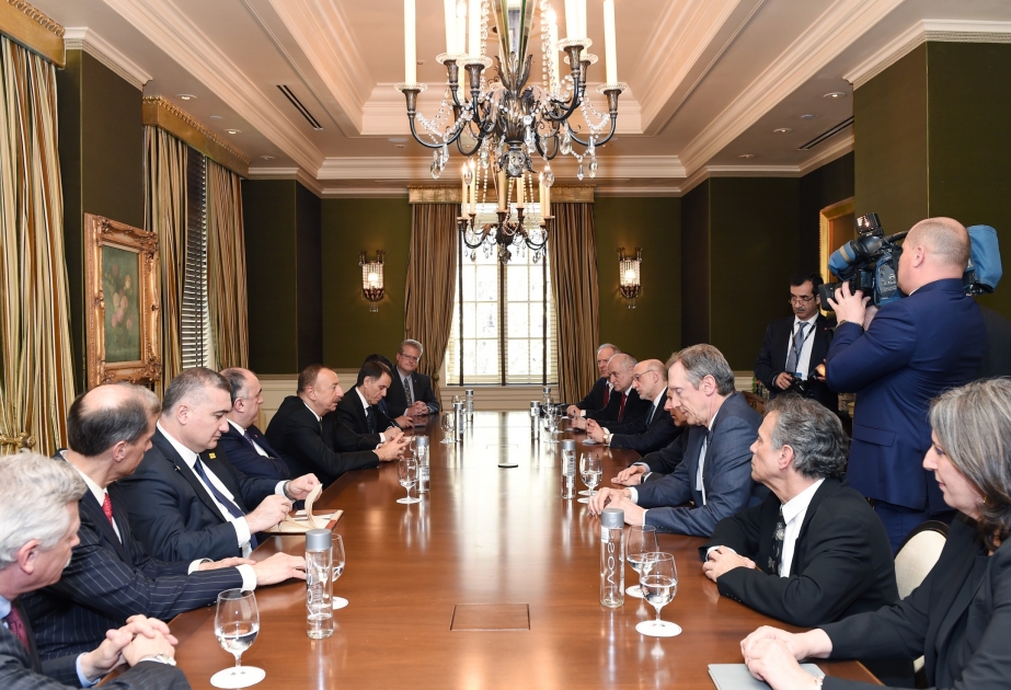 Rencontre du président azerbaïdjanais avec les dirigeants des organisations juives américaines VIDEO