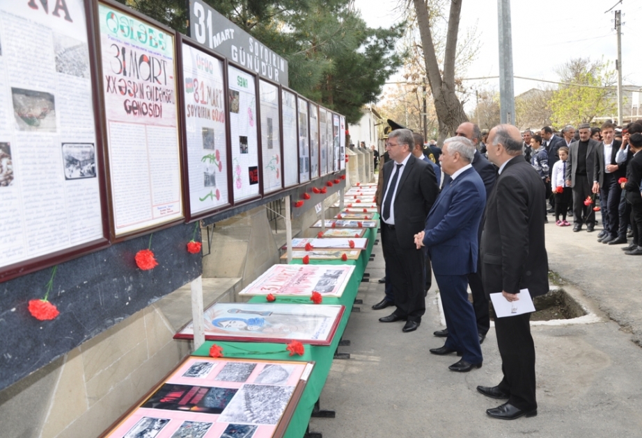 Azərbaycanlıların Soyqırımı Günü Zərdabda müxtəlif tədbirlərlə qeyd olunub