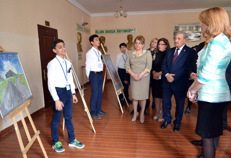 Yasamal rayonunda soyqırımı qurbanlarının xatirəsi yad edilib