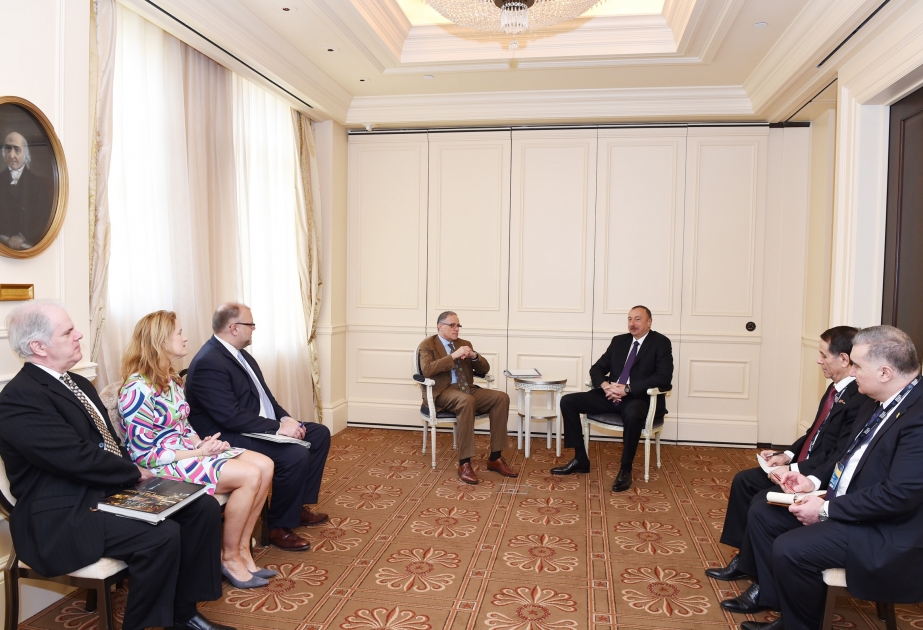 Le président Ilham Aliyev s’entretient avec Fred Hochberg à Washington VIDEO