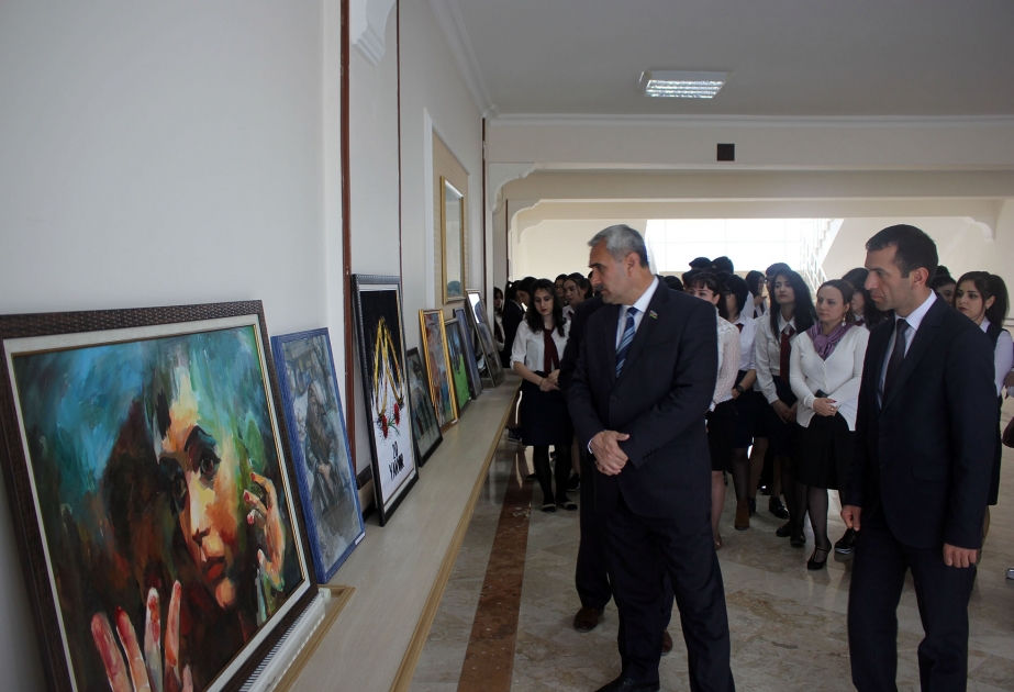 Soyqırımı tələbə rəssamların gözü ilə