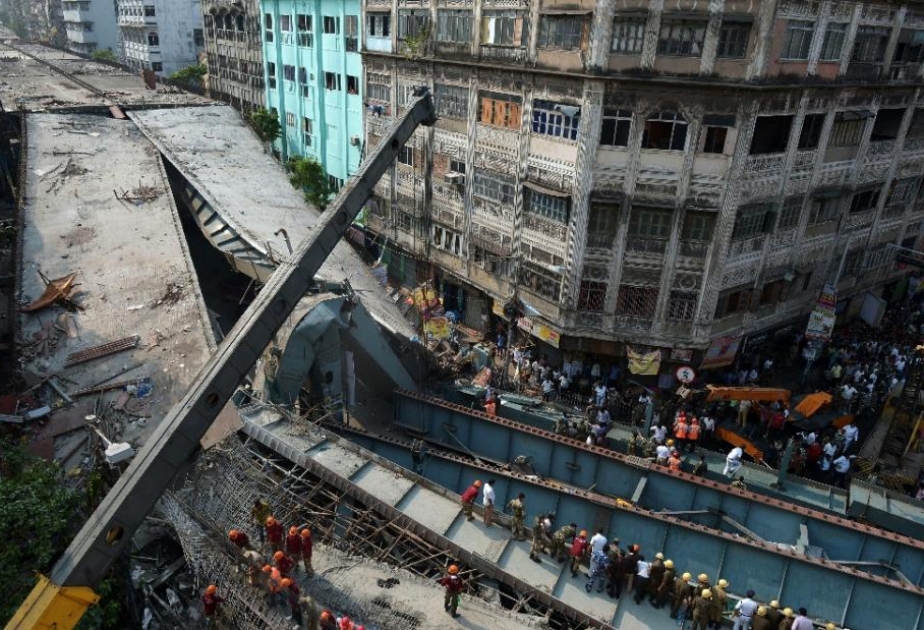 Police file homicide case after flyover collapse in Kolkata kills 23