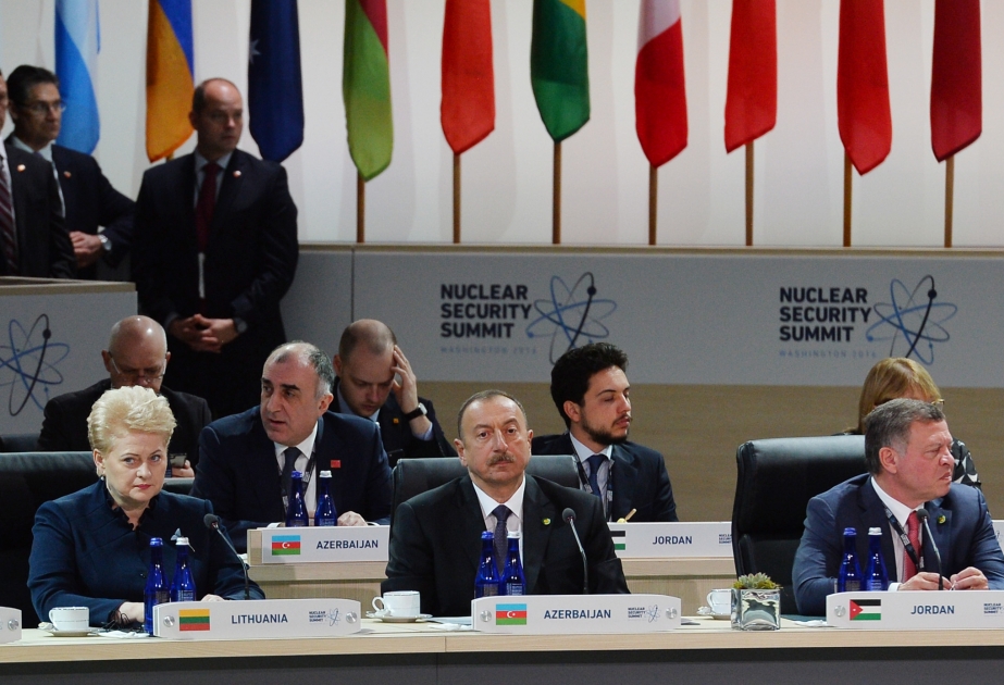 Le président azerbaïdjanais a participé au Sommet sur la sécurité nucléaire à Washington VIDEO