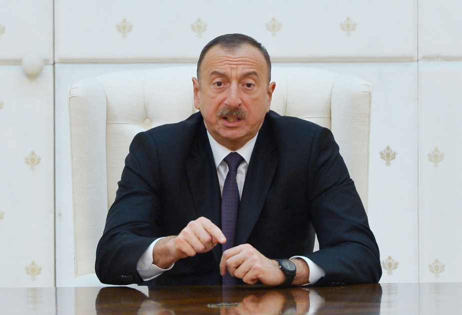 Azərbaycan Prezidenti: Ermənistanda hökm sürən kriminal diktatura rejimi öz ölkəsini uçuruma aparır