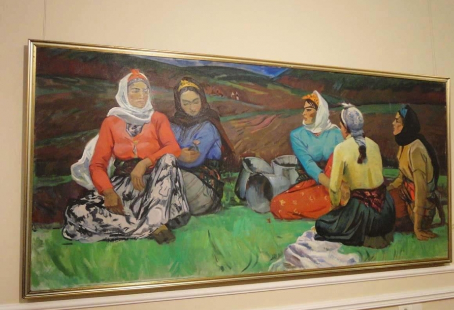 Рядовые труженики в картинах Джахангира Рустамова (ФОТО)