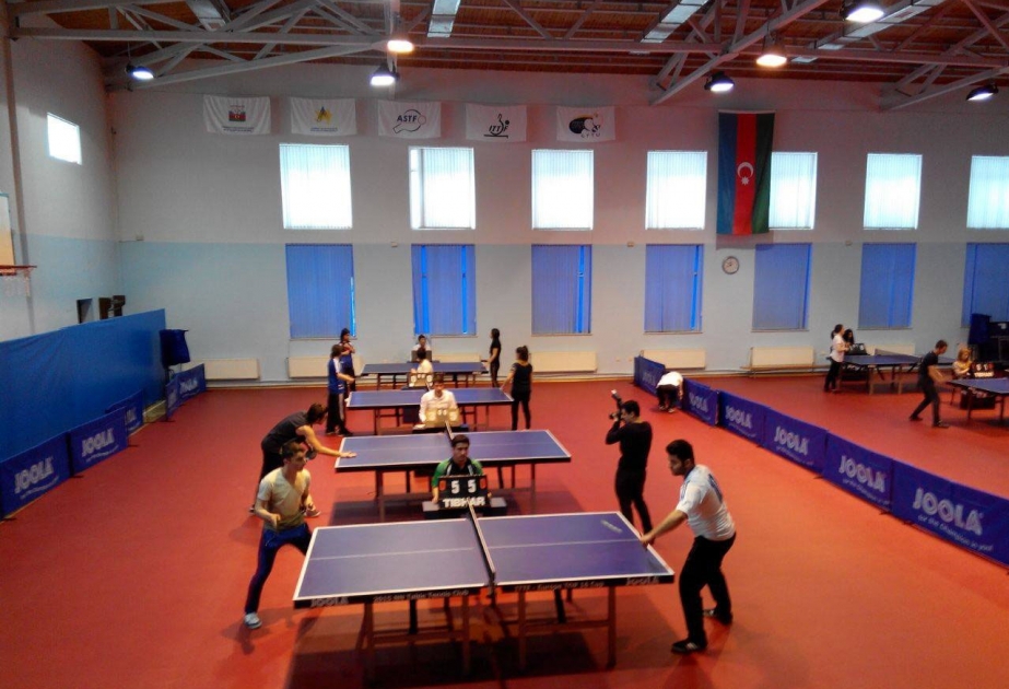 Stolüstü tennis üzrə respublika çempionatının qalibləri müəyyənləşib