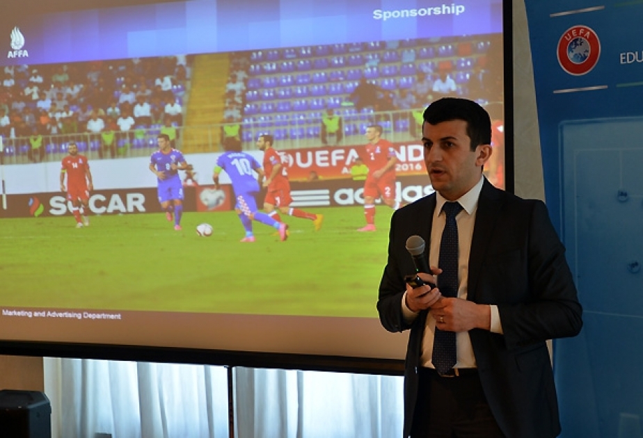 Bakıda “UEFA Certificate in Football Management” tədris kursunun növbəti seminarı başlayıb