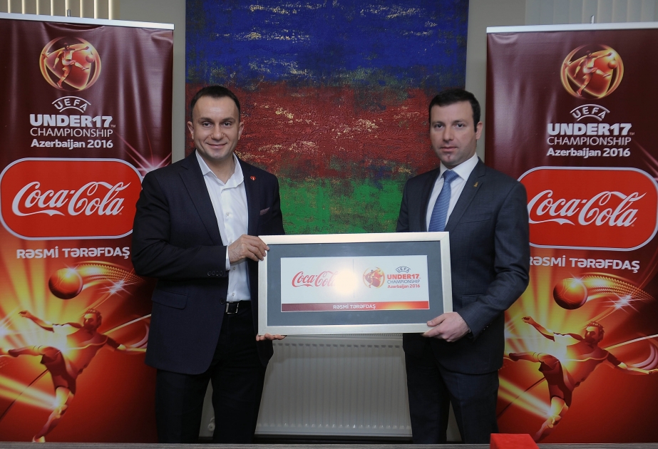 “Coca-Cola” Bakıda keçiriləcək UEFA U-17 Avropa çempionatının rəsmi tərəfdaşı olub