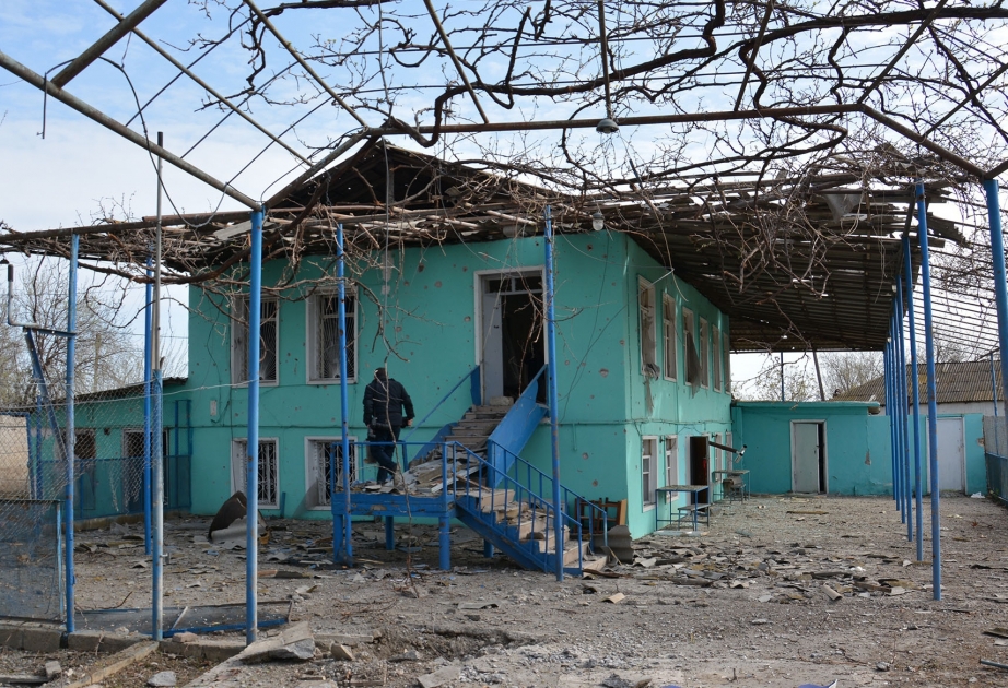 AZERTAC reporting from the frontline: Gapanly, the village which lives under fire VIDEO