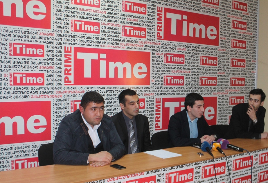 Azərbaycanlı və gürcü gənclər xalqımızın haqlı mövqeyini dəstəkləyirlər