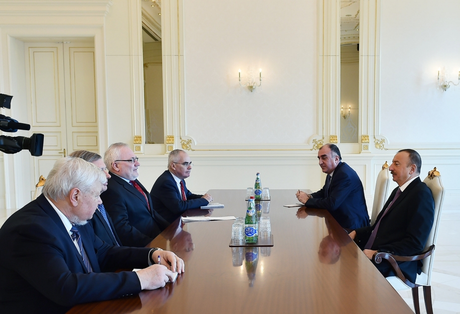 Le président de la République reçoit les co-présidents du groupe de Minsk de l’OSCE VIDEO