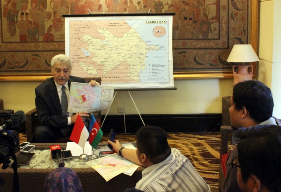 Ermənistan qoşunlarının təxribatları ilə bağlı məlumatlar İndoneziya ictimaiyyətinə çatdırılıb