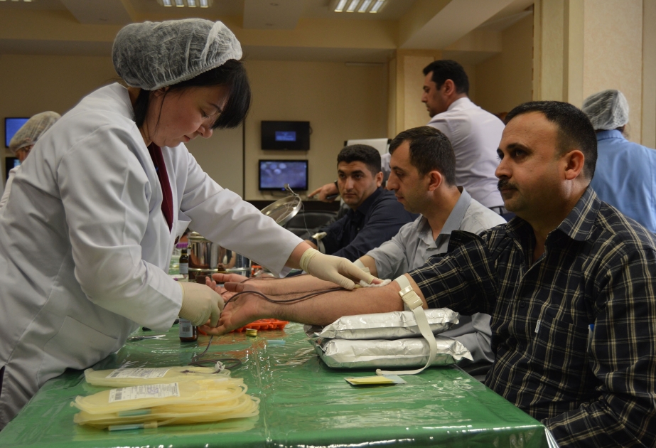 SOCAR-AQŞ-də qanvermə aksiyası keçirilib