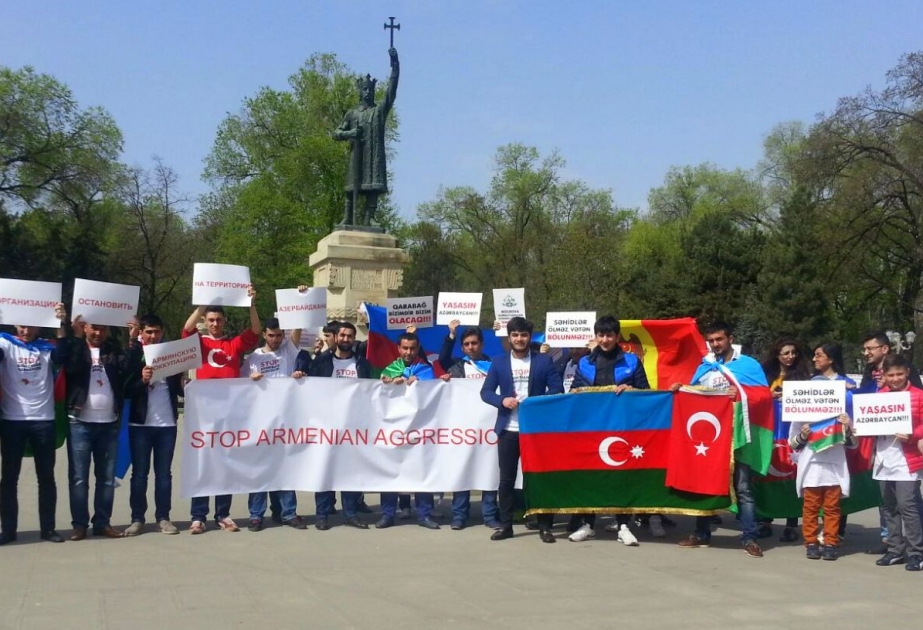 Азербайджанская молодежь Молдовы поддерживает нашу армию