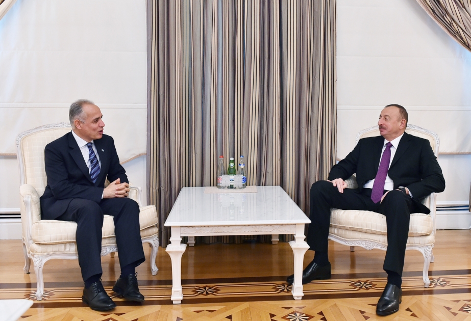 Le président Ilham Aliyev reçoit le nouveau Coordinateur résident des Nations Unies VIDEO