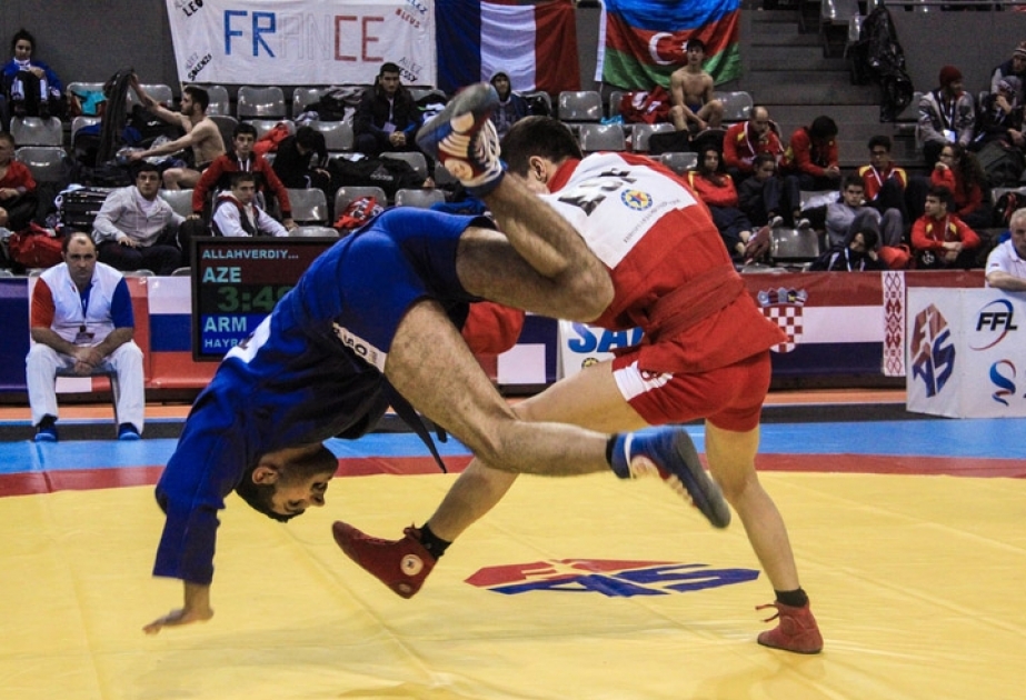 Azerbaijani sambo fighters win 8 medals at European Championship
