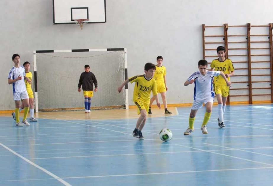 Mini futbol çempionatının birinci mərhələsinə yekun vurulub