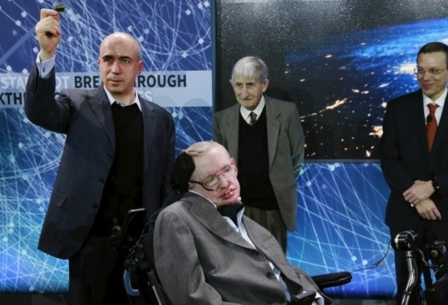 "Breakthrough Starshot": Stephen Hawking und Juri Milner suchen nach Leben im All