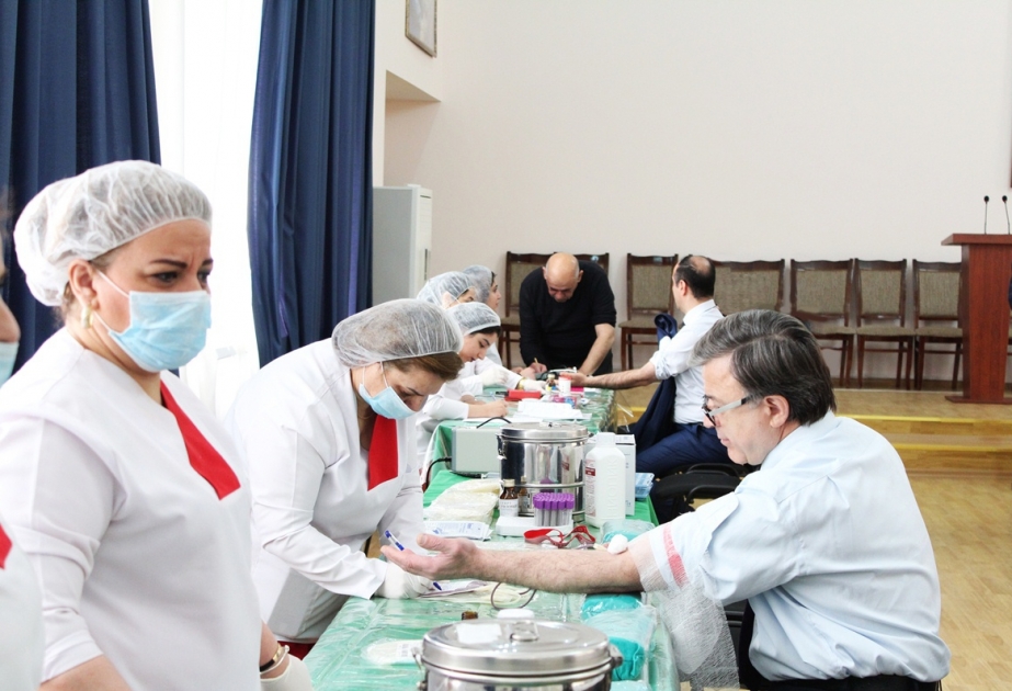 Ekologiya və Təbii Sərvətlər Nazirliyinin 400-ə yaxın əməkdaşı qan verib
