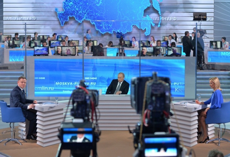 Vladimir Putin: Rusiya Dağlıq Qarabağda münaqişənin həllində maraqlıdır VİDEO