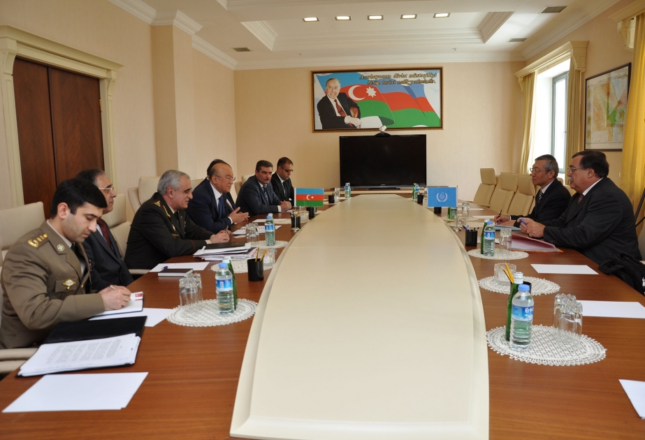 Azerbaijan`s Minister of Emergency Situations meets Deputy Director of International Atomic Energy Agency