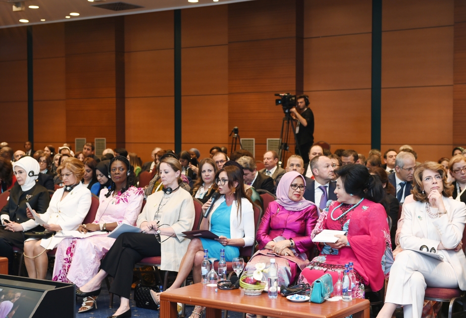 Azerbaijani first lady Mehriban Aliyeva attends Special Session on First Ladies’ Leadership on Cancer Control in OIC Member States