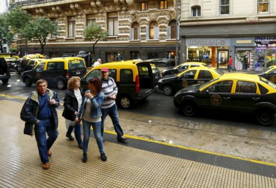 Buenos Aires: Protest gegen Uber-Start