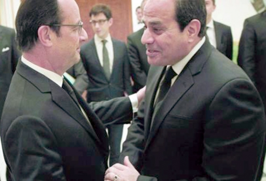 В ходе визита Франсуа Олланда в Каир подписано 18 соглашений о сотрудничестве