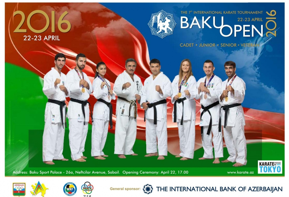 Karate üzrə “Baku Open” turnirində 10 ölkənin 200-dən çox idmançısı iştirak edəcək