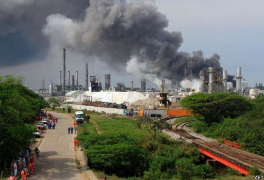 Explosion in mexikanischer Ölraffinerie