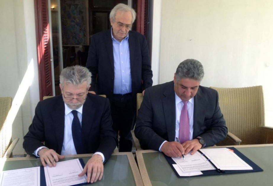 Aserbaidschan und Griechenland unterzeichnen ein Memorandum of Understanding über Zusammenarbeit im Sportbereich