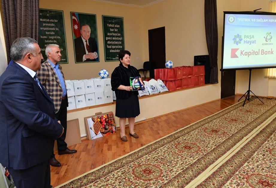 Sumqayıtda “Futbol və sağlam həyat” layihəsinə start verilib