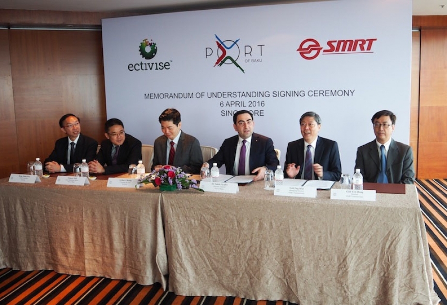 Port of Baku to introduce new technological solutions from Singapore