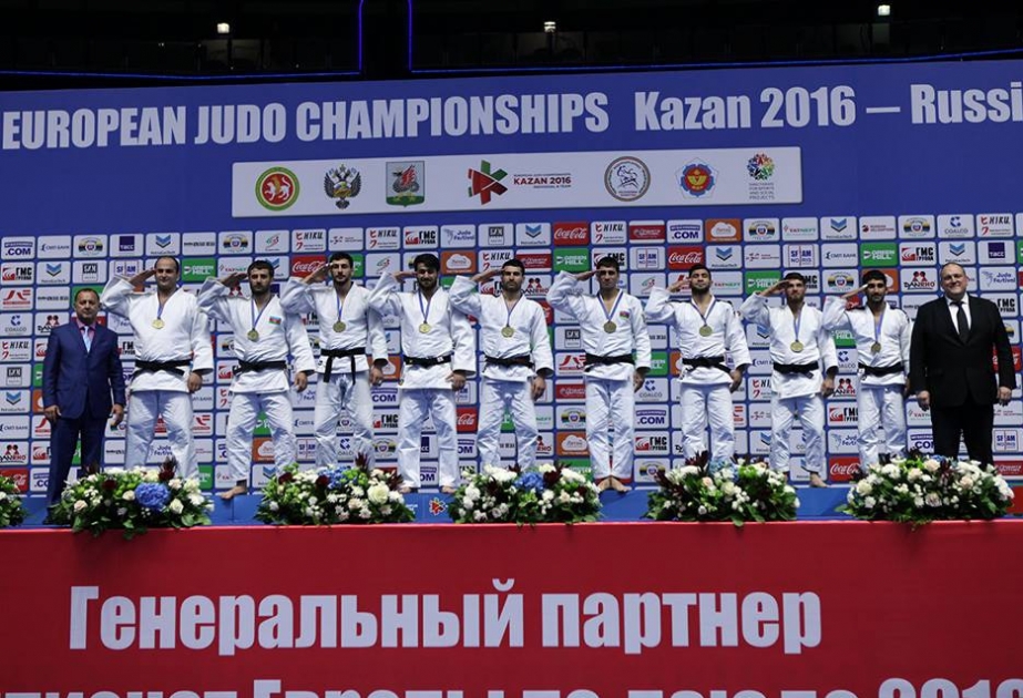 Azerbaijani judo team win first European bronze medal
