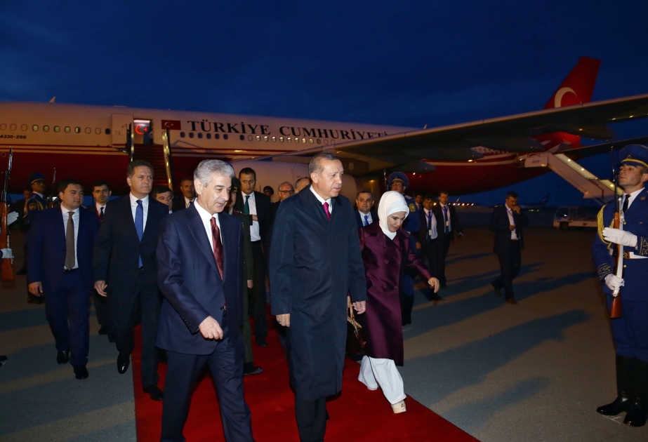 Präsident Recep Tayyip Erdogan in Aserbaidschan