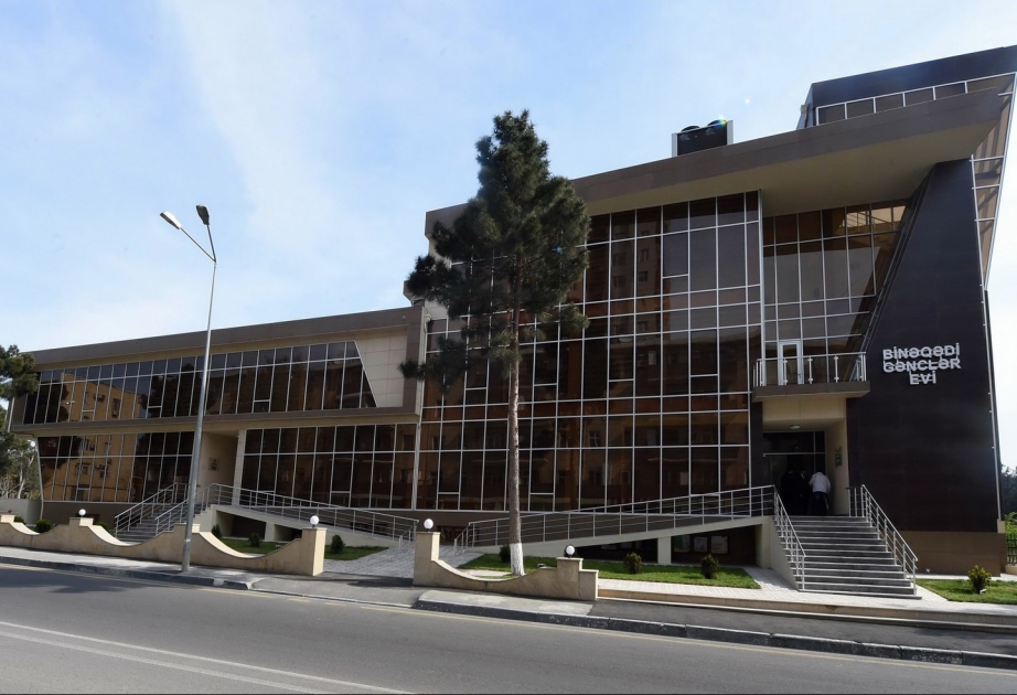 Binəqədi rayonunda Gənclər evi istifadəyə verilib