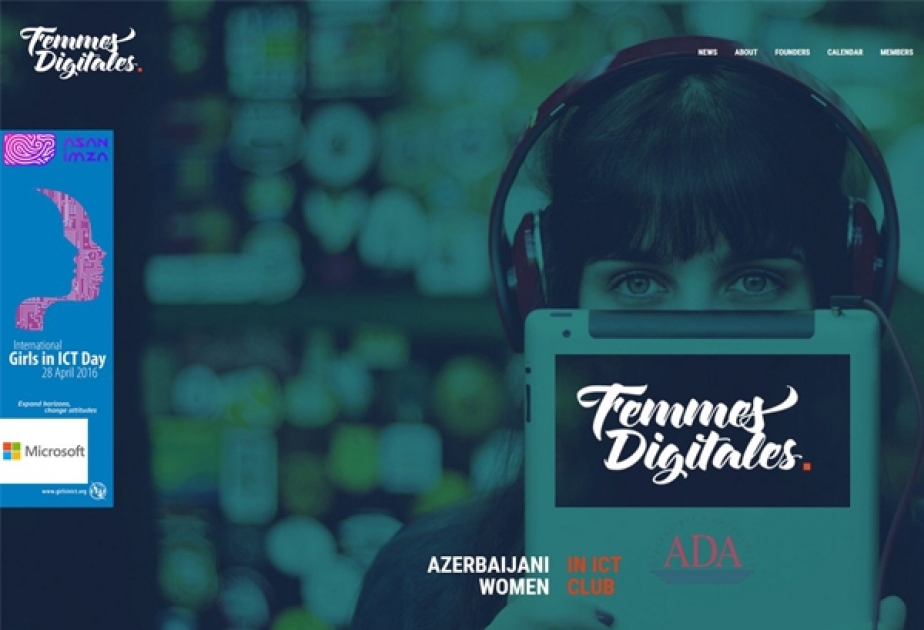 FEMMES DIGITALES klubu Azərbaycanda İKT-də Qızlar Beynəlxalq Gününü qeyd edəcək