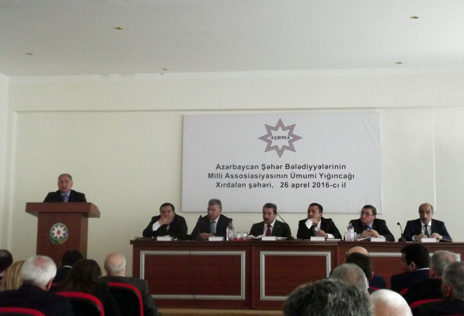 Azərbaycan Şəhər Bələdiyyələri Milli Assosiasiyasının ümumi yığıncağı keçirilib