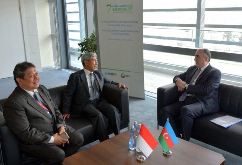تطور الحوار السياسي بين أذربيجان وإندونيسيا