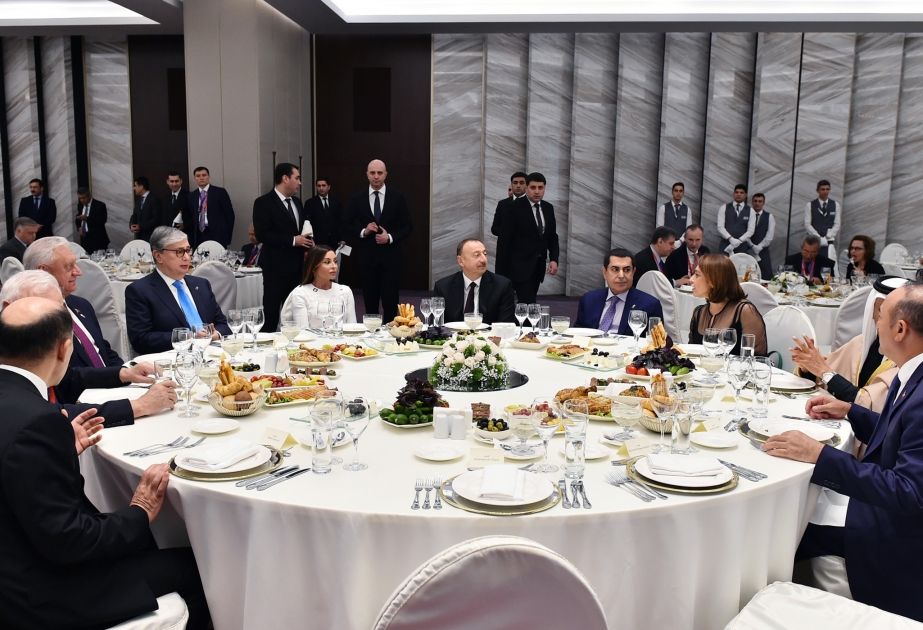 Dinner reception was hosted in honor of participants of 7th Global Forum of UNAOC VIDEO