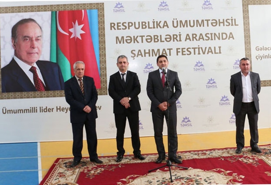 Məktəblilər arasında respublika şahmat festivalı