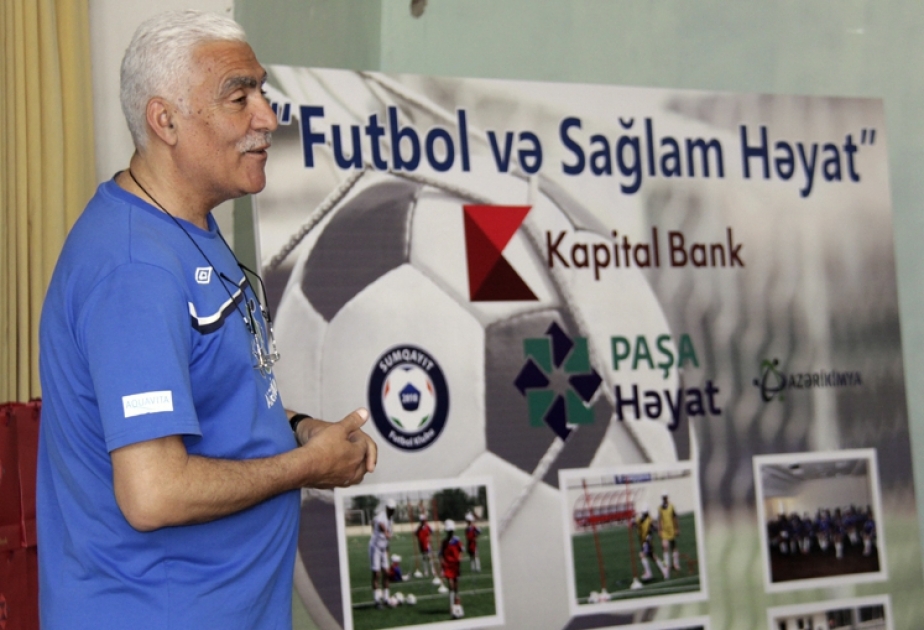 Sumqayıtda "Futbol və sağlam həyat" layihəsi davam edir